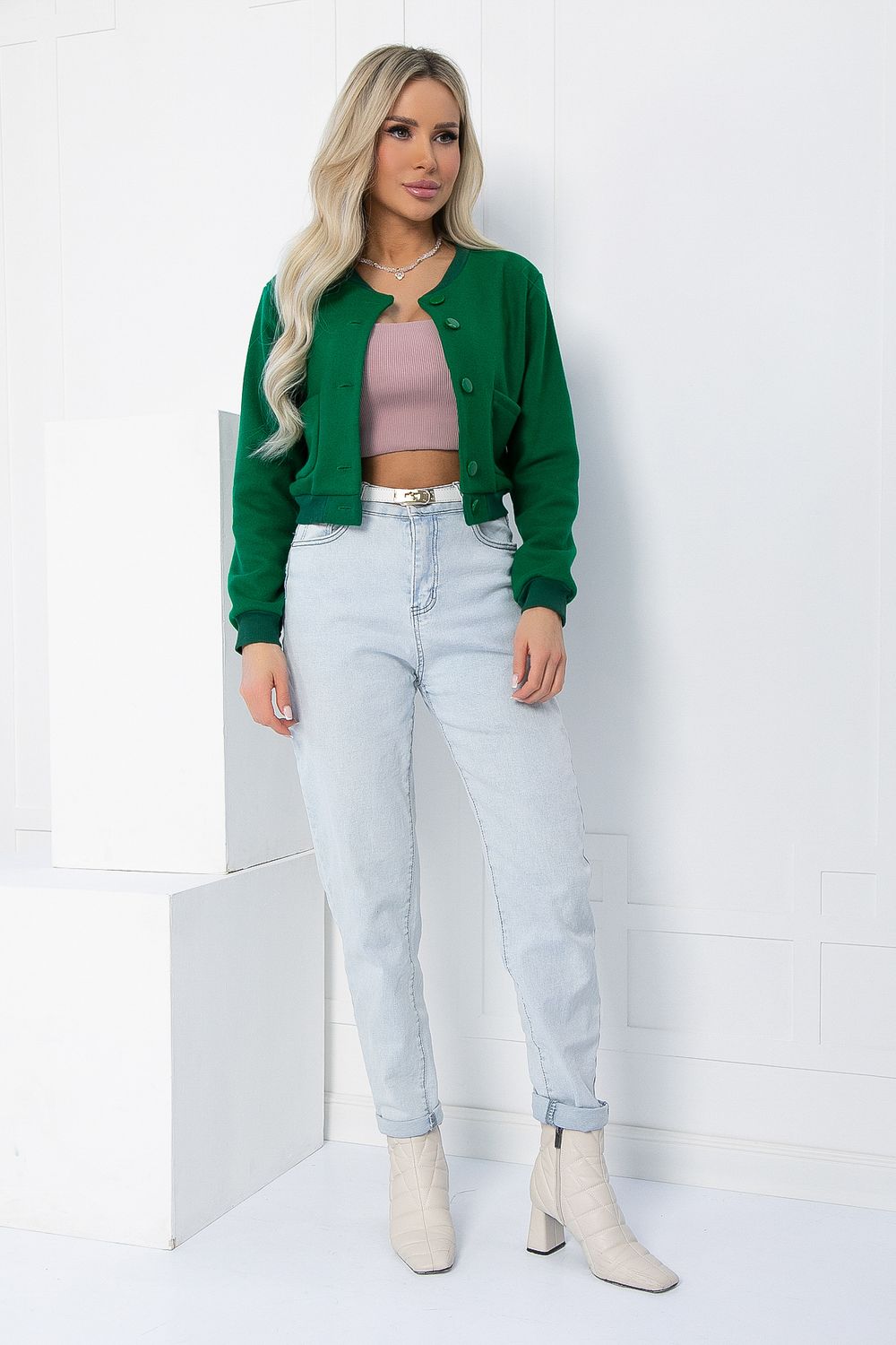 Жакет В тренде (зеленый) Б12720-13 LT Collection