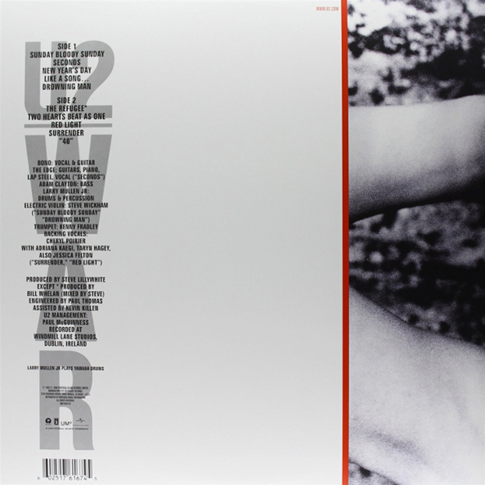 U2 / War (LP)