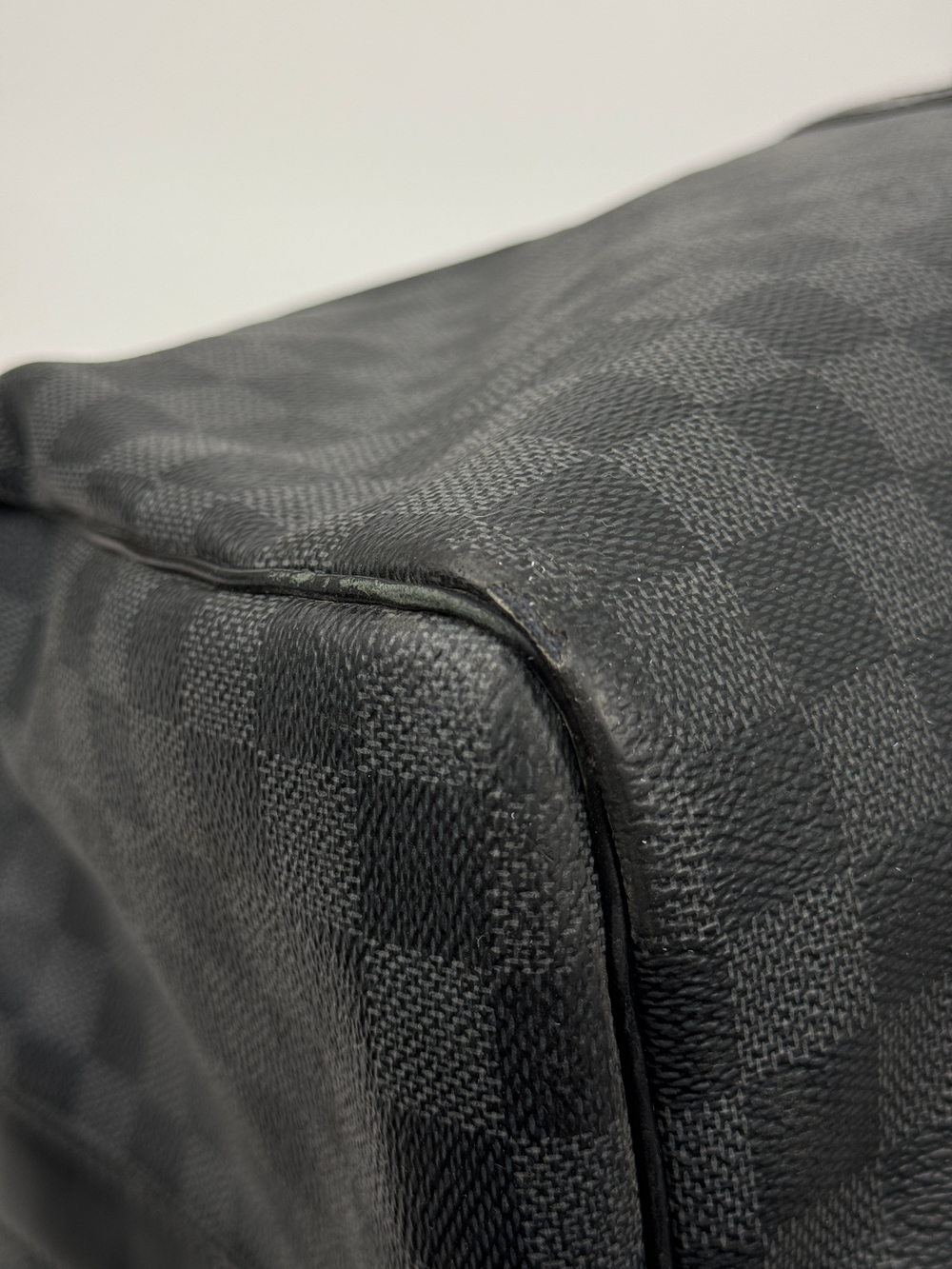 Сумка Louis Vuitton Keepall 55 Bandouliere Damier Graphite