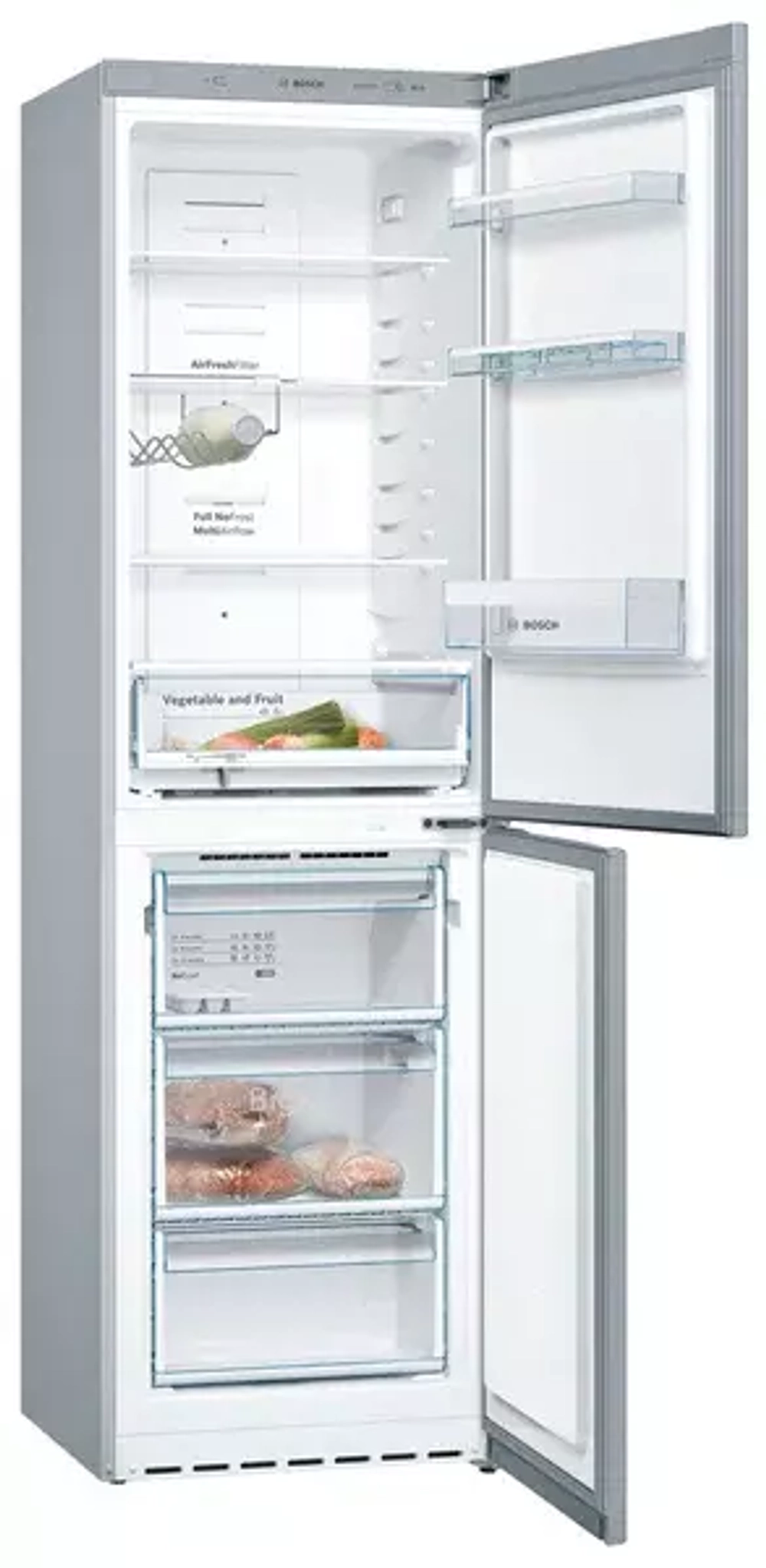Холодильник с нижней морозильной камерой Bosch KGN39VL16R (DU)
