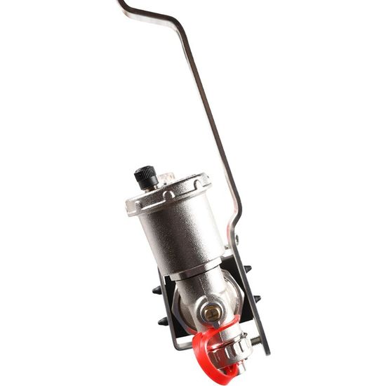 Коллектор Rommer 1"x3/4" на 11 контуров с расходомерами в сборе (нерж. сталь) RMS-1210-000011