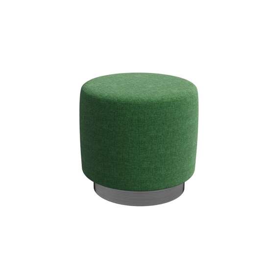 Vermont Пуфик PV-1 Velvet Lux 77/Серебро 450*450*425