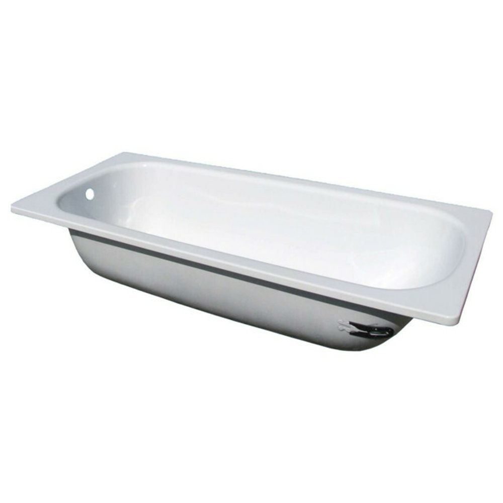 Ванна стальная White Wave Optimo 150*70*38 см.белая (с ножками)
