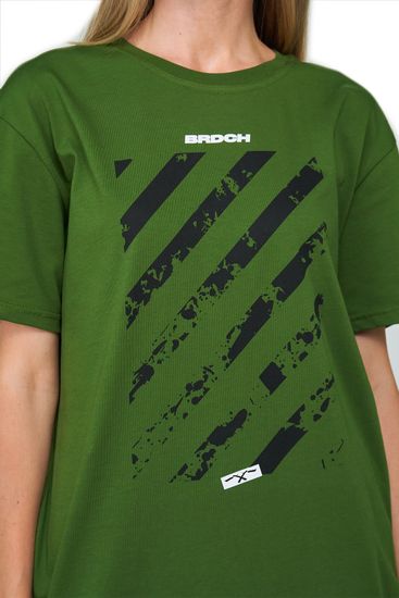 Borodach.prof. New Logo, Футболка зеленая