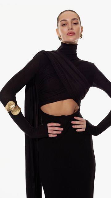 Платье открытая талия