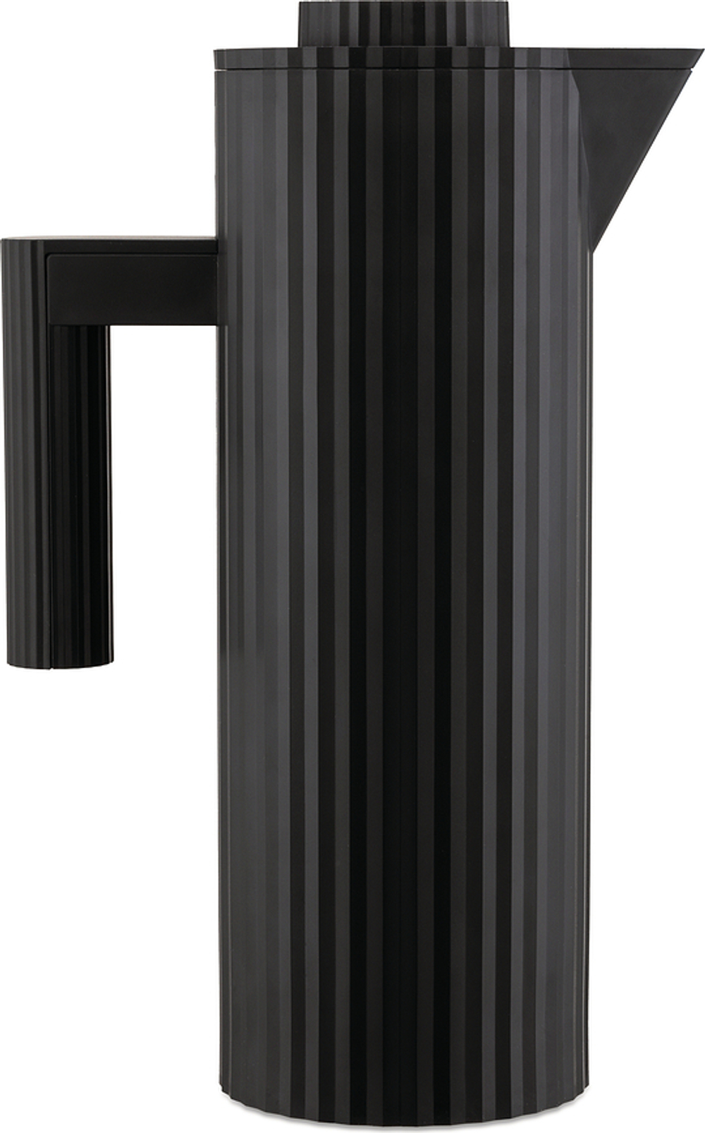 Термос Alessi, Plisse, 1 л, пластик, чёрный