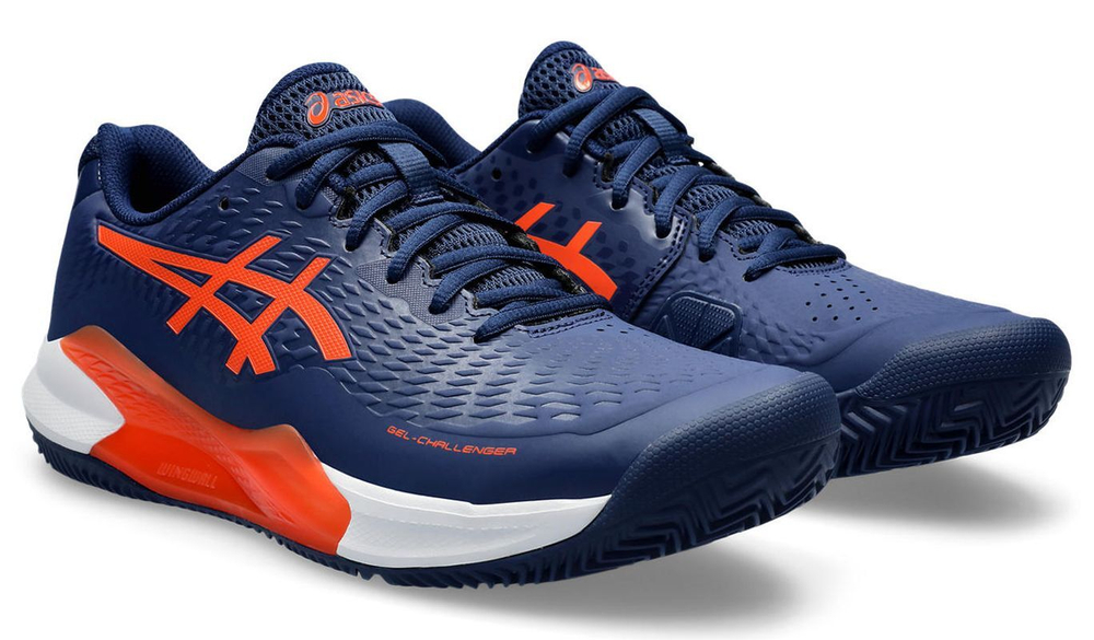 Теннисные кроссовки Asics Gel-Challenger 14 Clay - blue expanse/koi