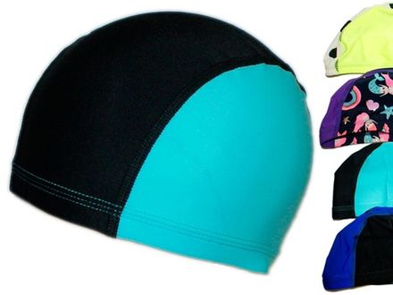 Шапочка для плавания подростковая ткань  "ЧЕРСА"( 1007