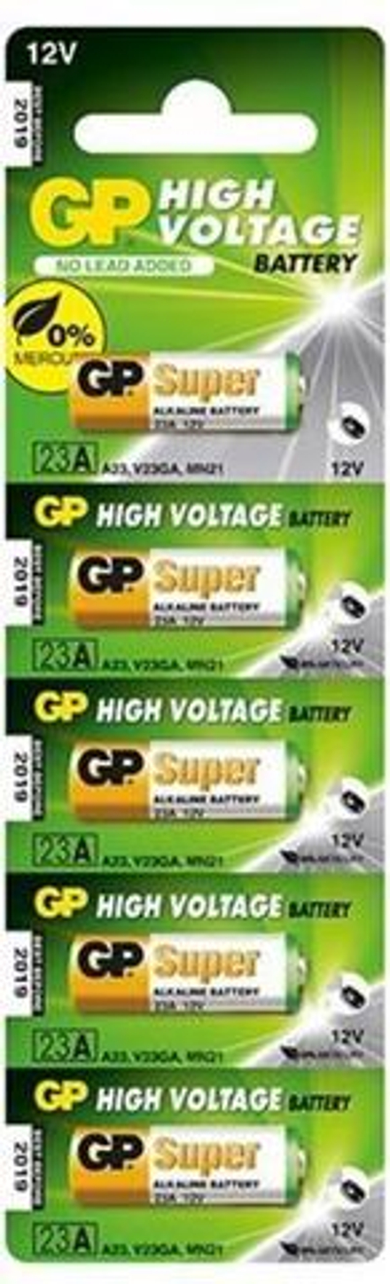 Батарея GP Super Alkaline 23AF MN21 (5шт)