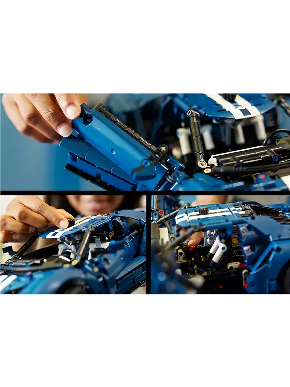 Конструктор Техник Ford GT Форд ГТ 1466 деталей