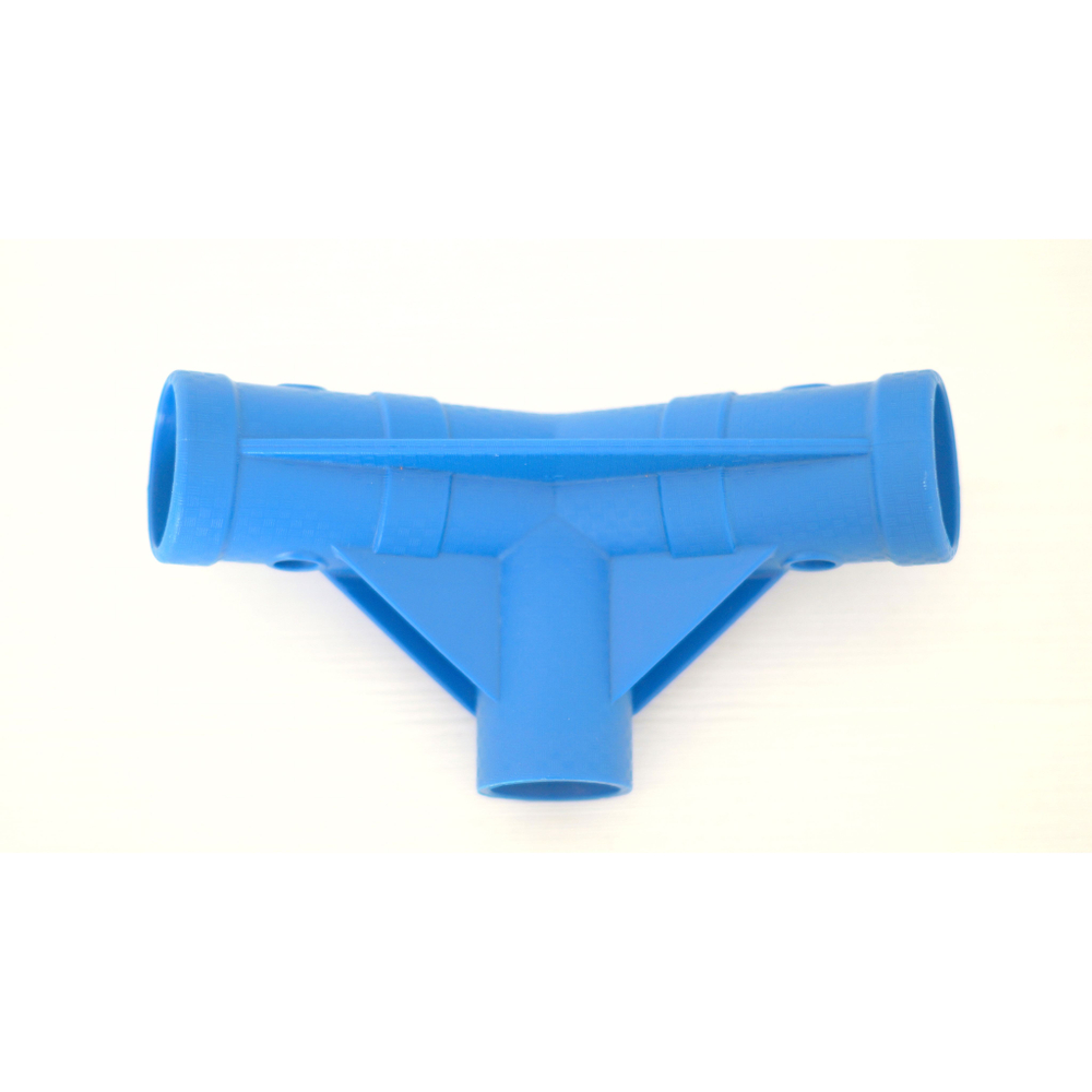 Т-образный соединитель - тройник BestWay, запчасть для круглых каркасного бассейна 305 на 76 см. Pro Max Bestway артикул 56677