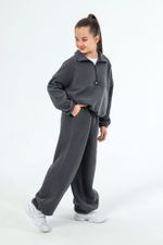 Костюм для девочки Скай-1 Виотекс ГРАФИТОВЫЙ