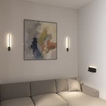 Светильник настенный TRIXRAY, 3Вт, 450?мм, 3000К, алюминий, черный