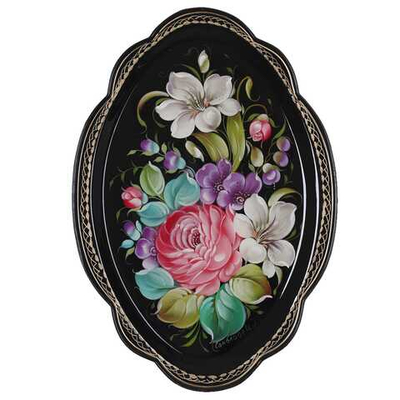Zhostovo metal tray A11D070425199