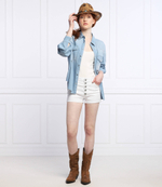 рубашка DONDUP - made in Italy - голубой(DC233 DS0259D BE2)