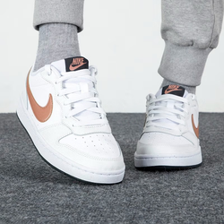 Женские кроссовки Nike Court Borough Low 2 'White Metallic Red Bronze' BQ5448-116