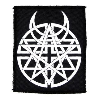 Нашивка Disturbed лого (90х115)