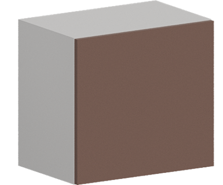 Кухня Модуль ШВГ 509 Белый / Пудрово-розовый