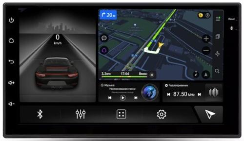 2DIN магнитола (экран 7") - Canbox на Android 10, SIM-слот