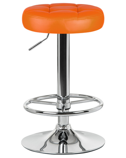 Табурет барный DOBRIN BRUNO, оранжевый