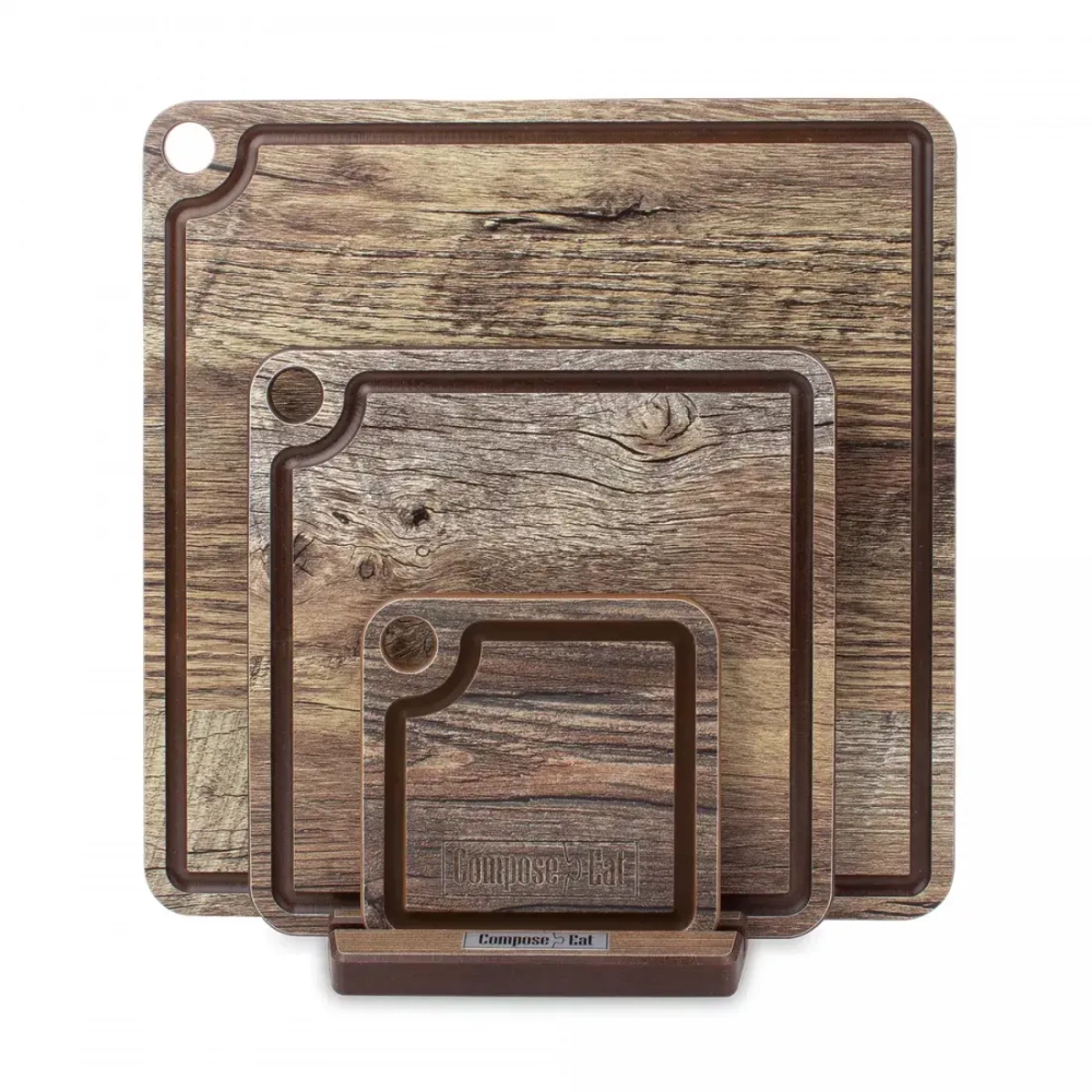 Набор подставок для горячего 3шт ComposeEat ProFashion дуб мореный