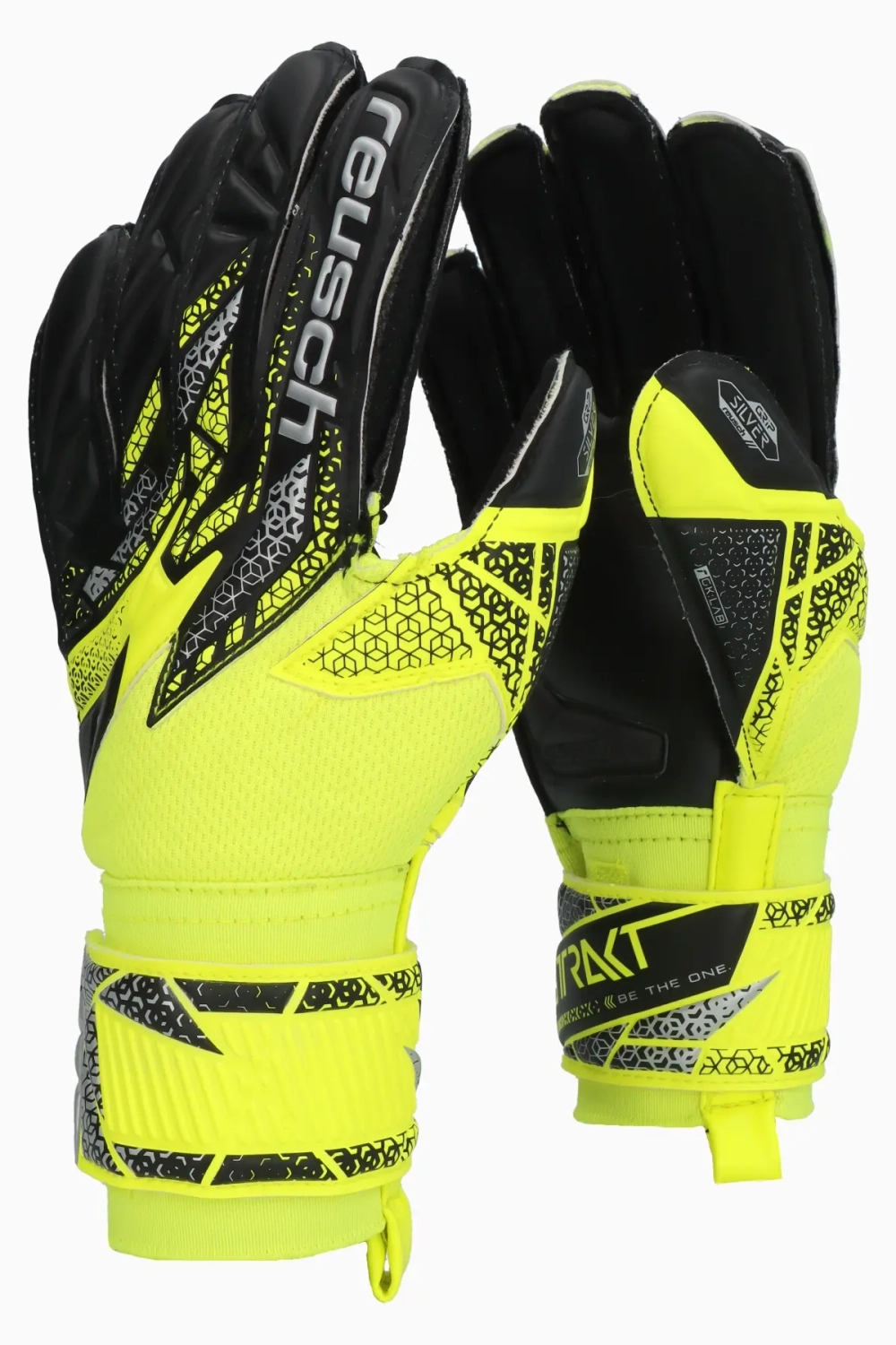 Вратарские перчатки Reusch Attrakt Silver Junior