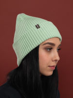 Шапка вязаная весення/осенняя МУЛА (Шалфей)