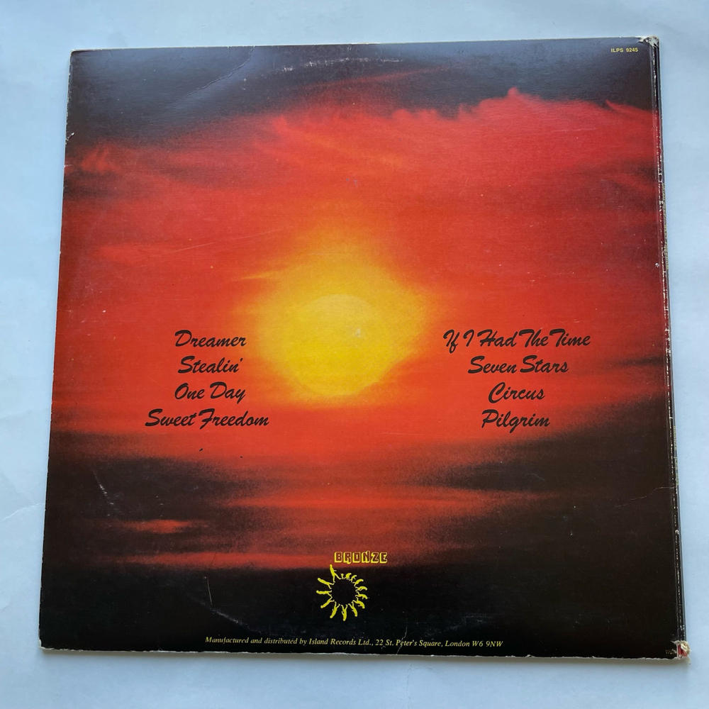 Винтажная виниловая пластинка LP Uriah Heep Sweet Freedom (Англия 1973) Island Records