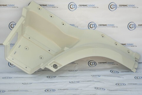 Крыло белое SHAANXI SHACMAN X3000 длинное с подножкой левое DZ14251240011