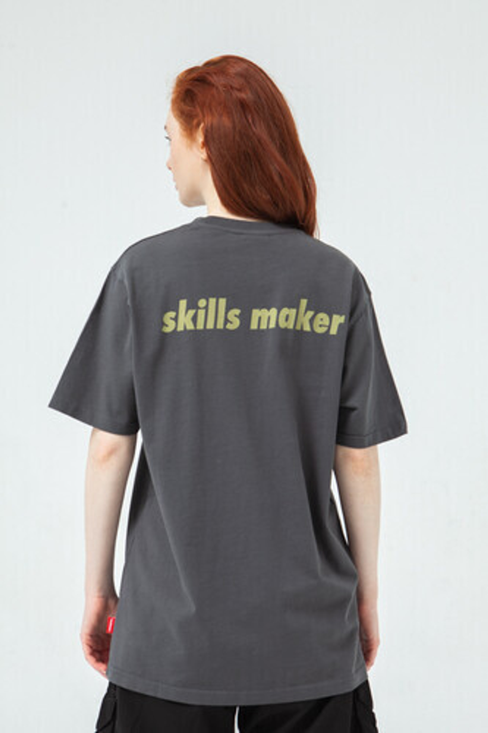 Футболка SKILLS Skills Maker (Серый (Dark Grey))