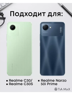 Чехол на Realme С30, С30S, с принтом