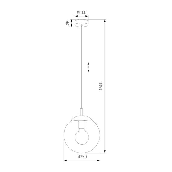 Подвесной светильник TK Lighting 3266 Esme