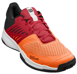 Мужские кроссовки теннисные Wilson Kaos Devo 2.0 M - orange tiger/wilson red/black