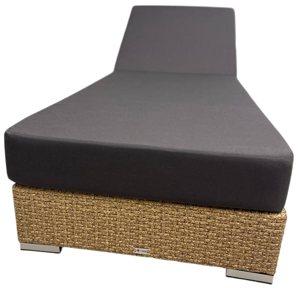 Матрас для шезлонга ReeHouse Mattress Acrylic, серый