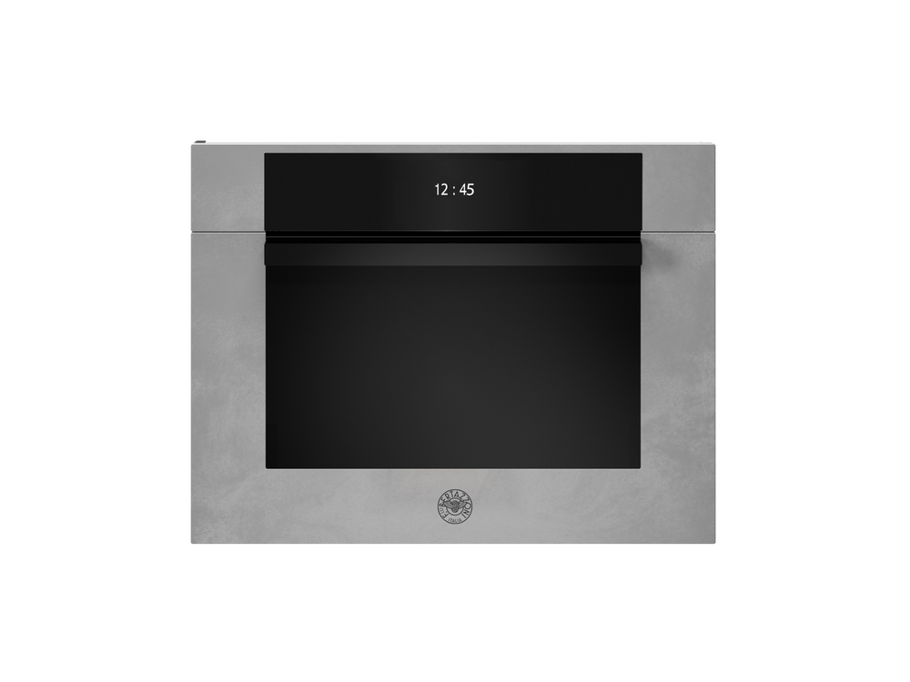Компактный духовой шкаф Bertazzoni Modern, комбинированный с микроволновой печью, 60x45 см Цинк