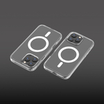 Чехол Gel Origin MagSafe для Apple iPhone 16 Pro, прозрачный