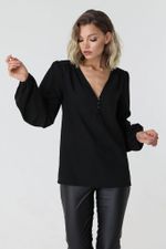 Блузка с глубоким вырезом, 02.019.10.304 Look Like Cat (Акция)