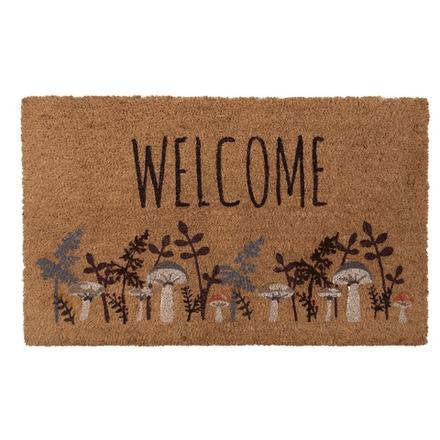 Коврик придверный "Добро пожаловать-Осенние дары" 75x45x1см Кокос,резина