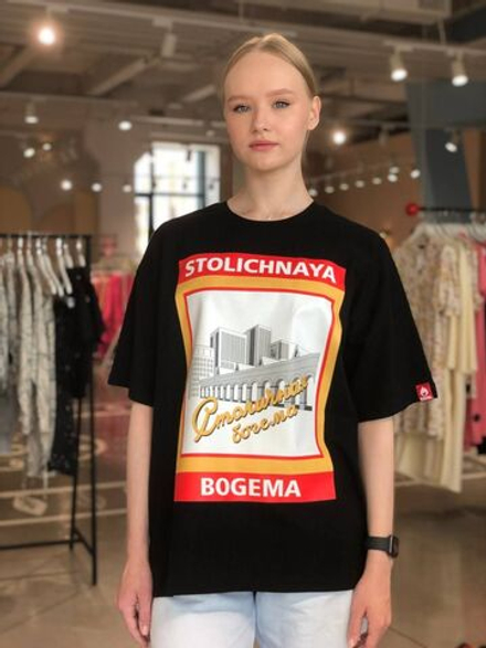 Футболка СТОЛИЧНАЯ БОГЕМА оверсайз