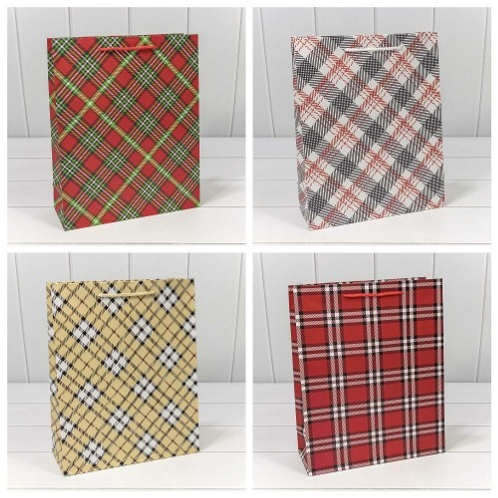 Пакет подарочный 26х32х10см Фигуры и узоры "Цветы" матовый (Микс)