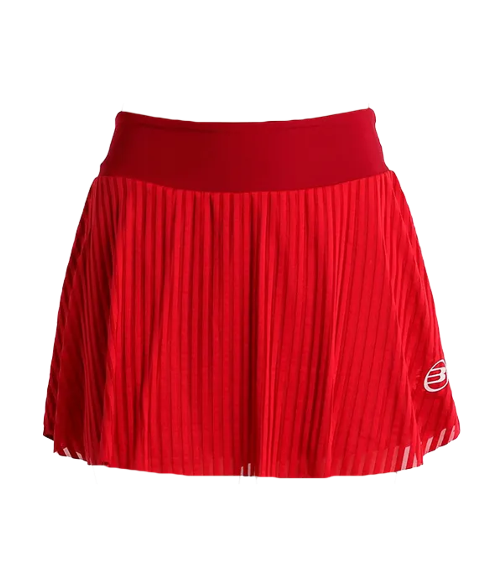 Юбка для падел Bullpadel Gemma Triay Cherry 2025 вишнёвая