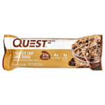 Quest Nutrition, Протеиновый батончик, шоколадная крошка, песочное тесто, 12 штук, 2,12 унц. (60 г) каждый