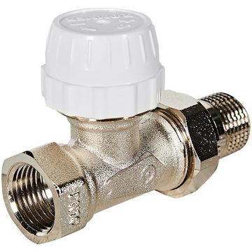 Клапан термостатический прямой Rommer 1/2"для радиатора (RVT-0001-100015)