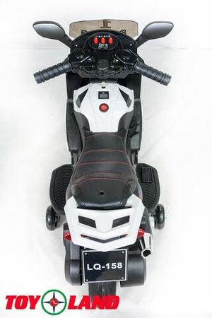 Детский электромотоцикл Toyland Minimoto LQ 158 белый