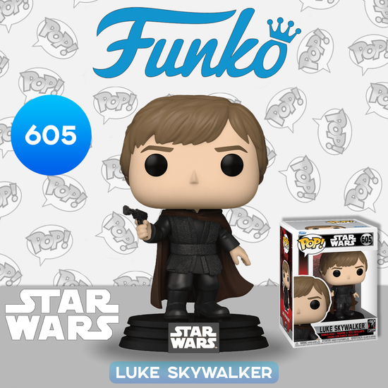 Фигурка Funko POP! Bobble Star Wars Ep 6 RotJ 40th Luke Skywalker (605) 70749 / Фигурка по мотивам франшизы "Звёздные войны", Люк Скайуокер