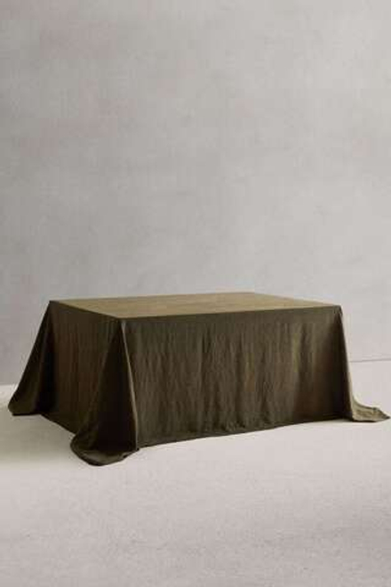 ZARA HOME СКАТЕРТЬ 01, ХАКИ