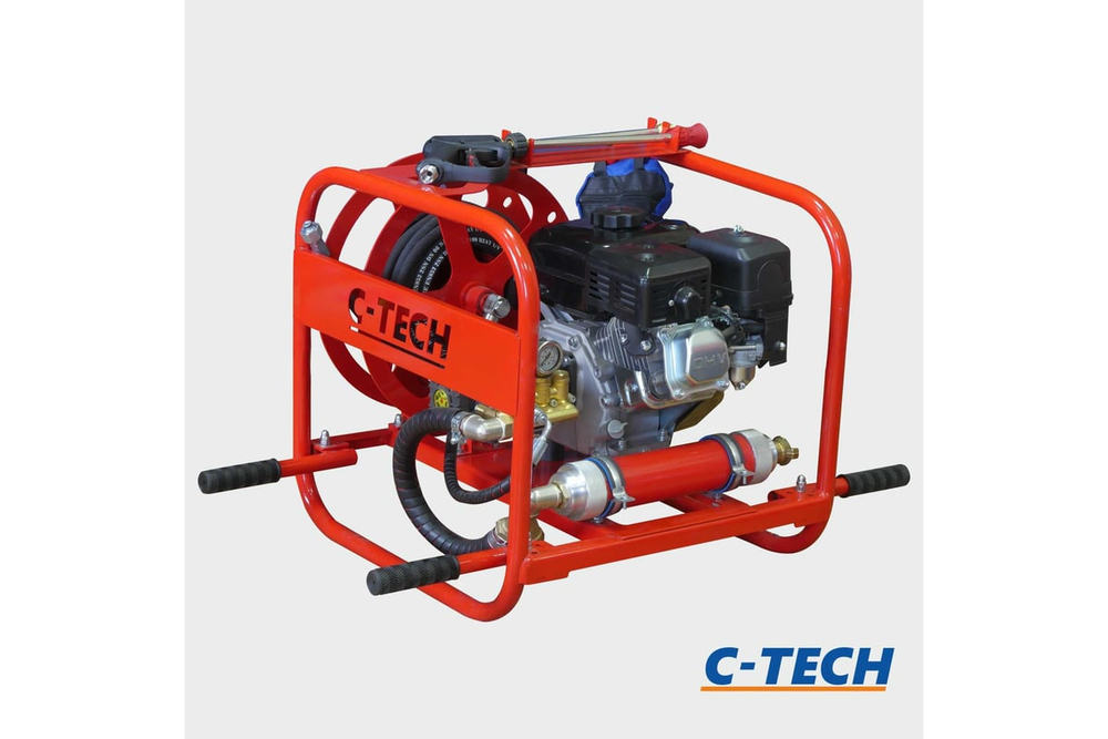 Противопожарная установка высокого давления C-TECH 150 бар, до 800 л/ч, 7 лс