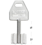 Заготовка сувальдного ключа 10553 TUS1G_2TUS1_5TU1_1TSH