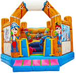 Коммерческий надувной батут "Весёлый пират"