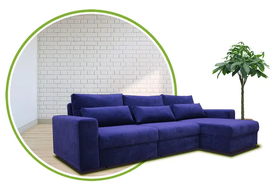 Диван с оттоманкой АВАНГАРД